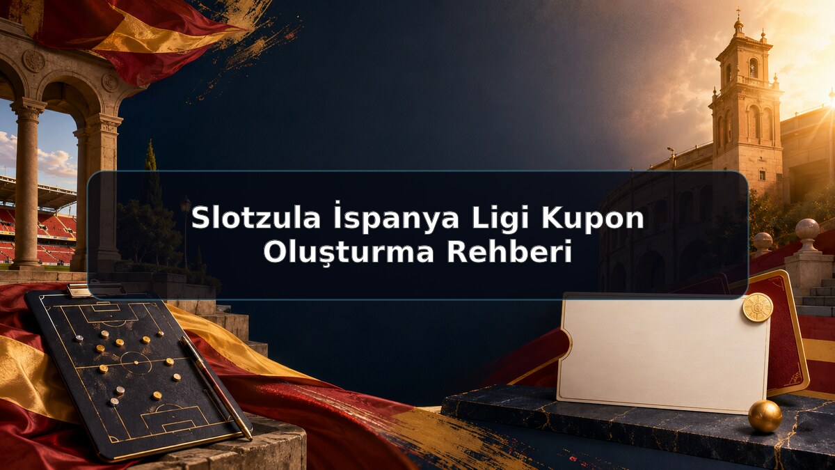 Slotzula İspanya Ligi Kupon Oluşturma Rehberi hakkında Slotzula görseli