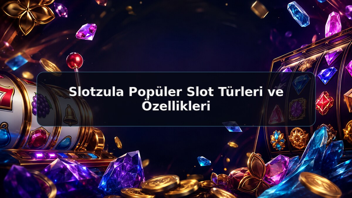 Slotzula Popüler Slot Türleri ve Özellikleri hakkında Slotzula görseli
