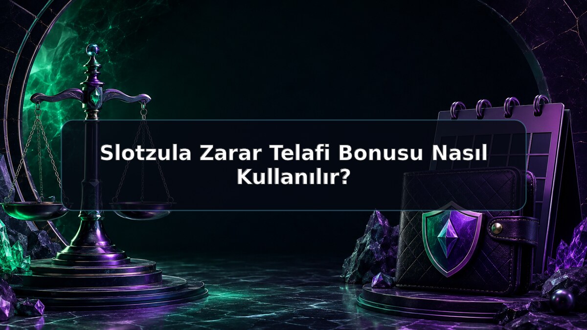 Slotzula Zarar Telafi Bonusu Nasıl Kullanılır hakkında Slotzula görseli
